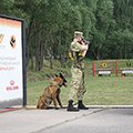 В Подмосковье прошел заключительный пятый этап Всеармейского кинологического конкурса «Верный друг-2021» - «Дог-биатлон» (эстафета)