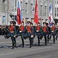 В Новосибирске прошел военный парад, посвященный 74-й годовщине Победы в Великой Отечественной войне