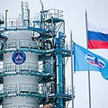 Подготовка ракеты-носителя «Союз-2.1б» к запуску космического аппарата «Глонасс-М»