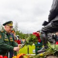 Памятники союзникам СССР времен Второй мировой войны открыли у Главного храма ВС РФ