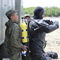 В Хабаровском крае военные инженеры ВВО впервые опробовали  новое водолазное снаряжение