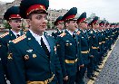 Выпуск офицеров Московского высшего военного командного училища