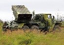 122-мм  реактивная  системы залпового огня 9К51 «Град» (БМ-21)